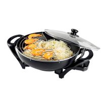 SILVER STYLE Elektrische Wok - 6 Liter