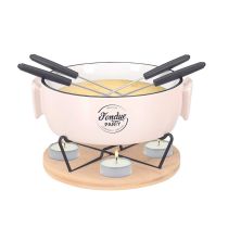 Kaarslicht Fondue Set voor 4 Personen