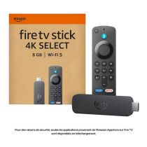 Passerelle Multimédia FIRE STICK TV AMAZON 4K SELECT 2025 avec télécommande