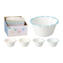 Golvende melamine slakom  diameter 25 cm