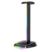 THE G-LAB Kult Stand Neon Gaming Headsethouder - RGB Verlichting - Stabiel