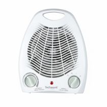 Techwood TCG-202 Ventilatorkachel - 2000 Watt - 2 Warmtestanden - Wit