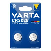 Lot de 2 Piles VARTA CR2025