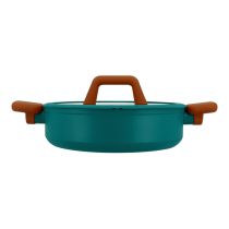 MENASTYL-koekenpan 28 cm, eendblauw