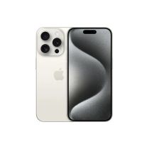 APPLE iPhone 15 Pro 128Go Blanc Reconditionné grade Éco Batterie Neuve