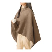 SILVER STYLE SAHARA verwarmde poncho op batterijen
