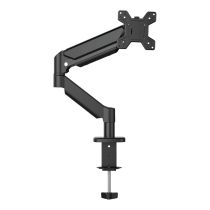 MOBILITY-monitorhouder voor 1 scherm, mechanisch, VESA-compatibel, met gasveer, 360° draaibaar