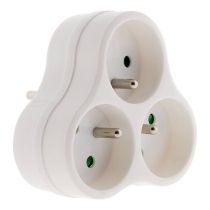 Triplite INOTECH 3x16A + sécurité Blanche