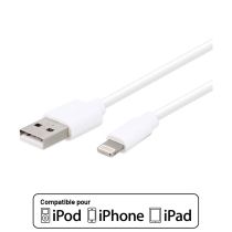 Kabel EDENWOOD LIGHTNING 2,5M wit MFI