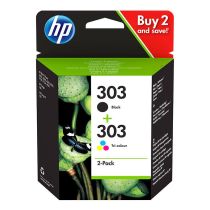 HP 303 zwarte inktcartridge zwart + kleuren (3YM92AE)