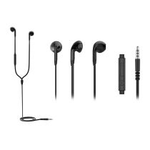 Ecouteurs filaires EDENWOOD EDSIM01 noir semi intra