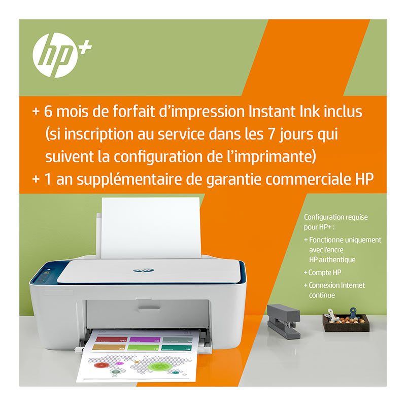 All in One printer HP DeskJet 2721e Inkjet kopiëren scannen 6 maanden