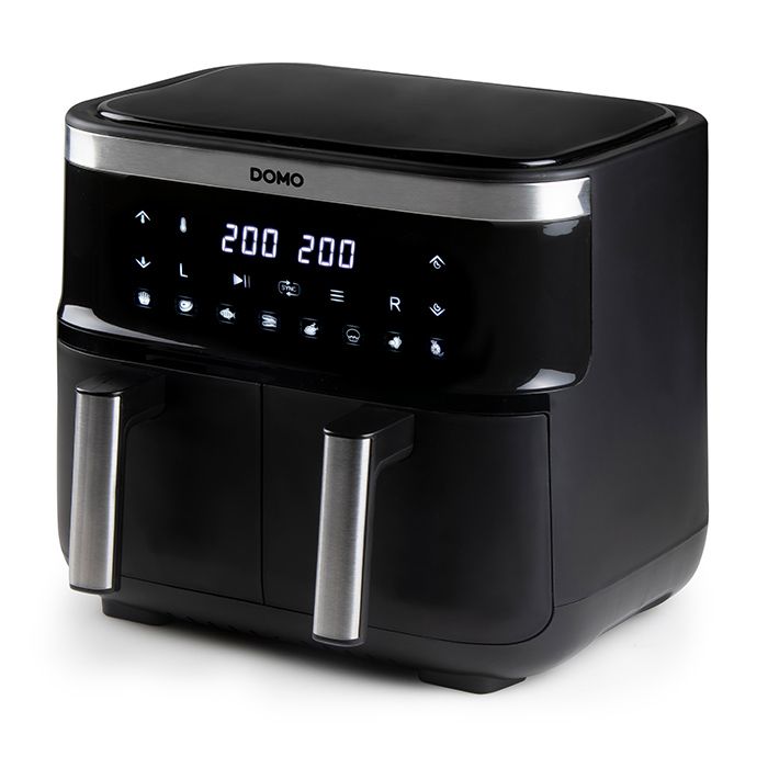 Airfryer DOMO DOUBLE FRY DO537FR Electro Dépôt