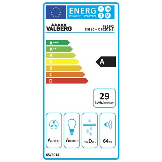 Groupe filtrant VALBERG BIH 60 + X 302C