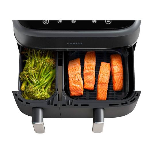 Friteuse à air chaud multifonctions PHILIPS NA351/00 double panier 9L 