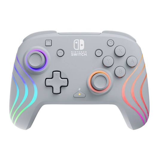 Controller PDP Afterglow wave voor Switch GRIJS