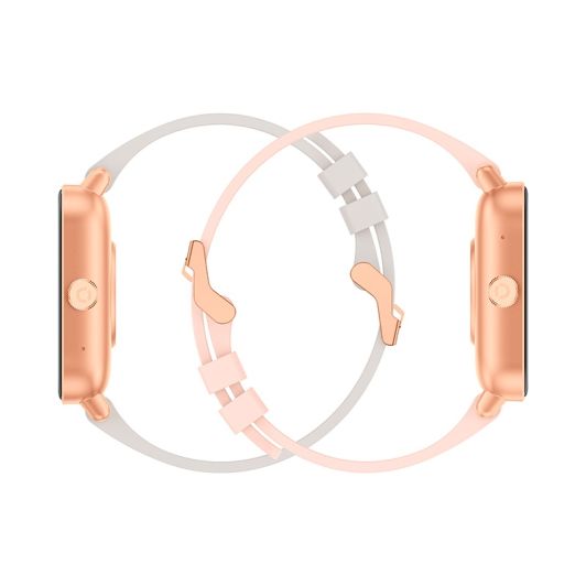 Montre connectée ECHO Rainbow Lite Rose + bracelet Gris