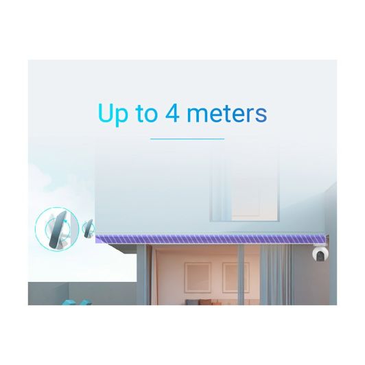 EZVIZ Model F / USB-C - Zonnepaneel voor beveiligingscamera