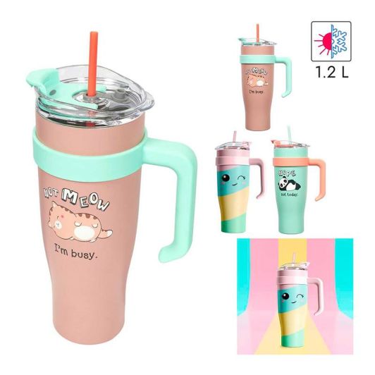 Mug XXL MIAMI KAWAII 1.2L isotherme