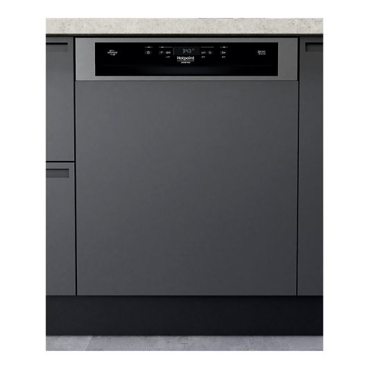 HOTPOINT Semi-geïntegreerde vaatwasser HA3PB14BN7A0X