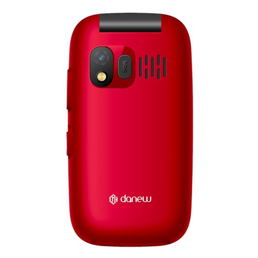 Mobile DANEW K42 4G Rouge