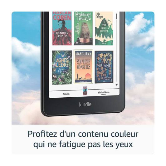Liseuse AMAZON Kindle Colorsoft SE ( 2024) -32GB-Noir-avec pub - 12ème génération.