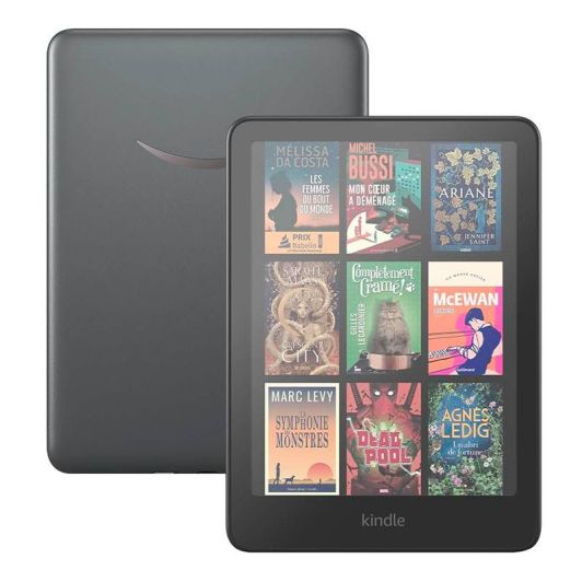 Liseuse AMAZON Kindle Colorsoft SE ( 2024) -32GB-Noir-avec pub - 12ème génération.