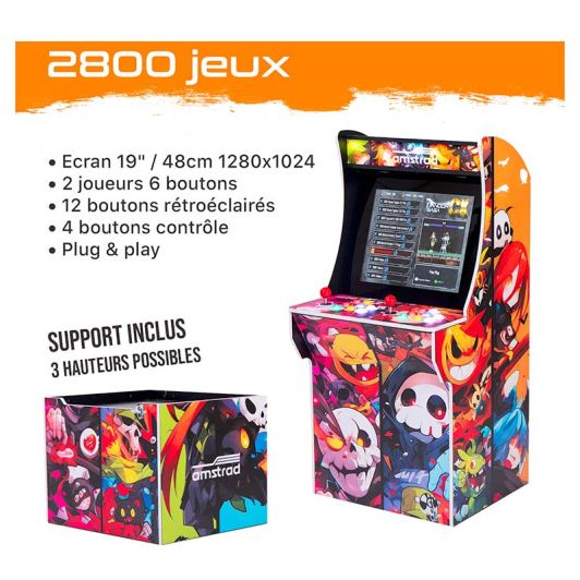 Arcade Game AMSTRAD Retrogame Monsters