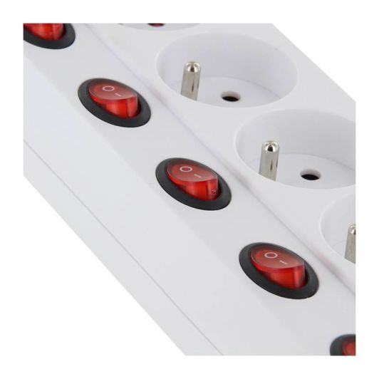 Multiprise CHACON 5 prises – 1,5 m