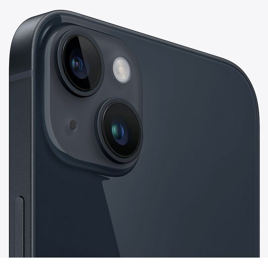 APPLE IPhone 14 128Go Zwart Refurbished Grade ECO