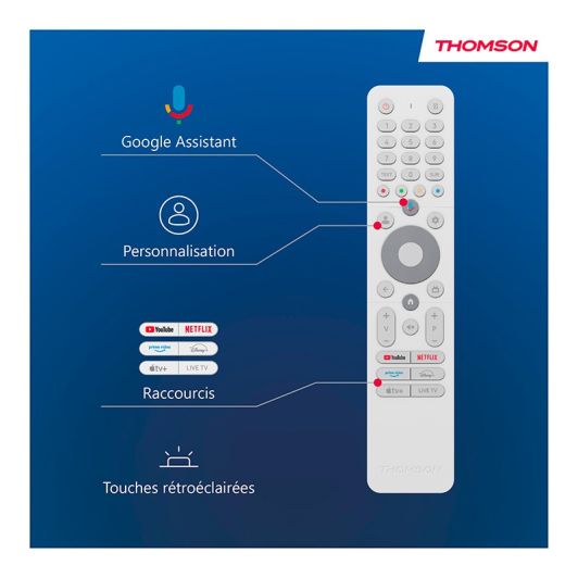 THOMSON 50UG4S14W WIT - TV 50