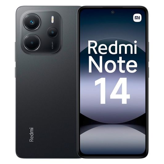 Smartphone XIAOMI Redmi Note14 4G 256Go Zwart