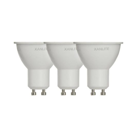 lamp XANLITE GU10 x3 45LM 3000K