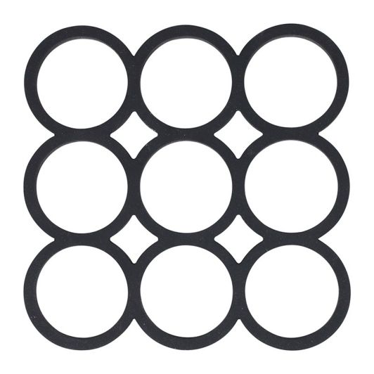 Dessous de plat silicone formes géométriques