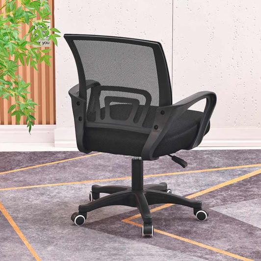 Chaise de bureau AMS-OFFICE LIGHT noir