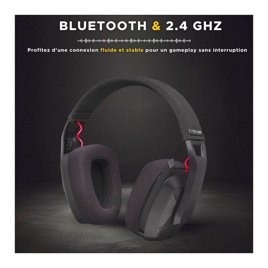Casque gaming THE G-LAB Korp Platinium sans fil