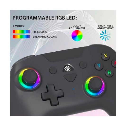 Manette SUBSONIC sans fil pour Switch Noire