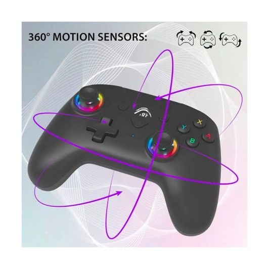 Manette SUBSONIC sans fil pour Switch Noire