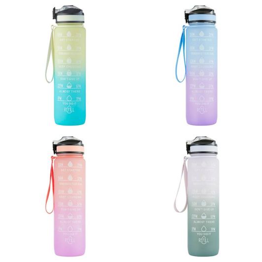 Gourde graduée motivation 1L