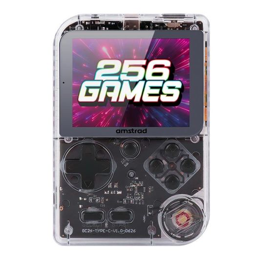 Console de jeux portative AMSTRAD Gamebox GC-256 noir