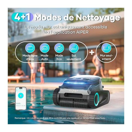 Robot piscine AIPER SCUBA S1 PRO