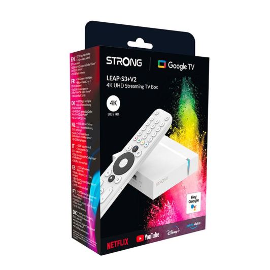 Multimedia-gateway STRONG LEAP S3+ V2 Google TV box UHD 4K