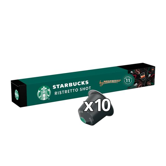 Capsules STARBUCKS Ristretto Shot X10