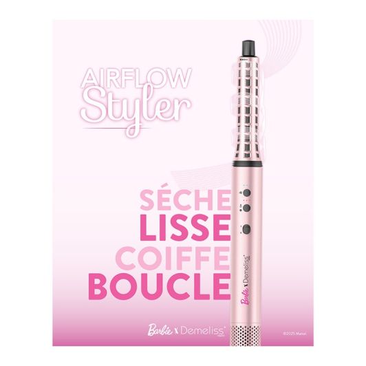 Heteluchtborstel 4-in-1 Airflow Styler Barbie