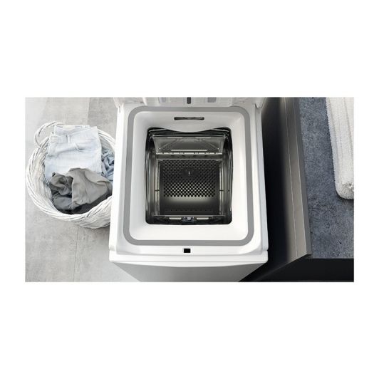 Lave-linge top 6 kg HOTPOINT CWMTG6241FR/N