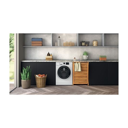 Lave-linge séchant 9 kg / 6 kg HOTPOINT NDB964489WKAFR