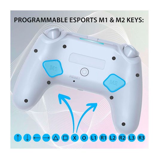 Draadloze controller  SUBSONIC-voor PS5 – Wit