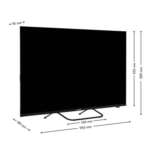 EDENWOOD ED43EA12UHD-RE - TV QLED Smart