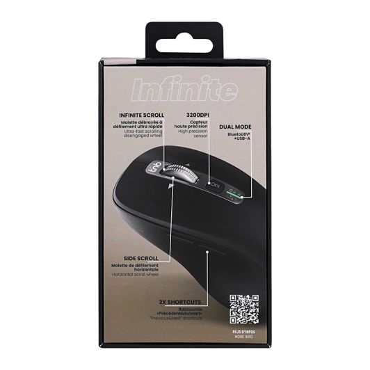 Stille TNB MWINFINITE muis - dual connect Bluetooth