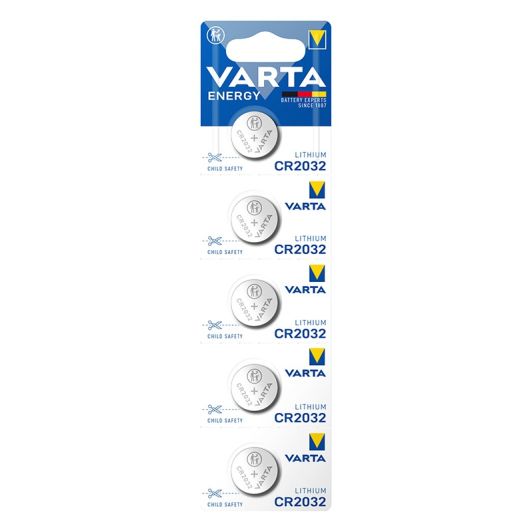 Batterij VARTA CR2032x5